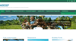 Desktop Screenshot of aidesep.org.pe